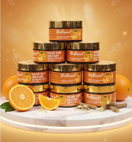 Exfoliant clarifiant à l'orange & vitamine C