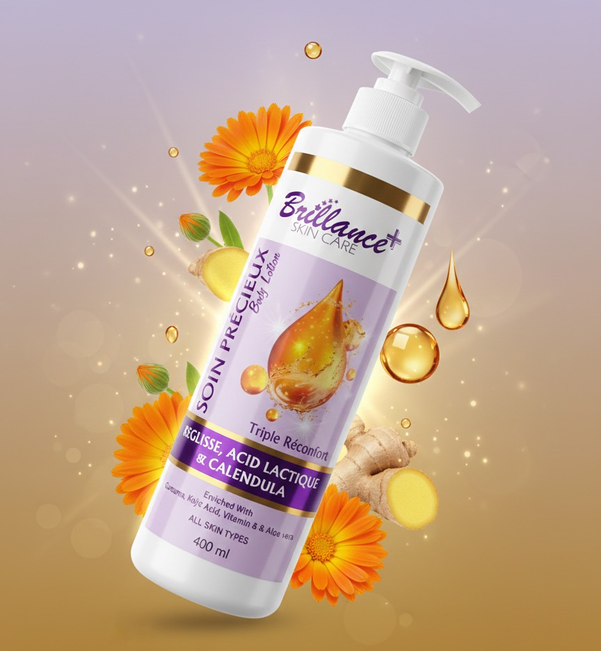 Lait corporel sublimateur a l'acide lactique