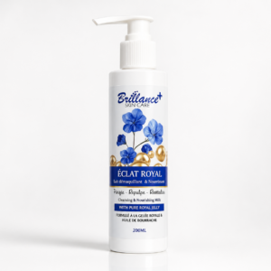 Éclat royal : Lait démaquillant & nourrissant